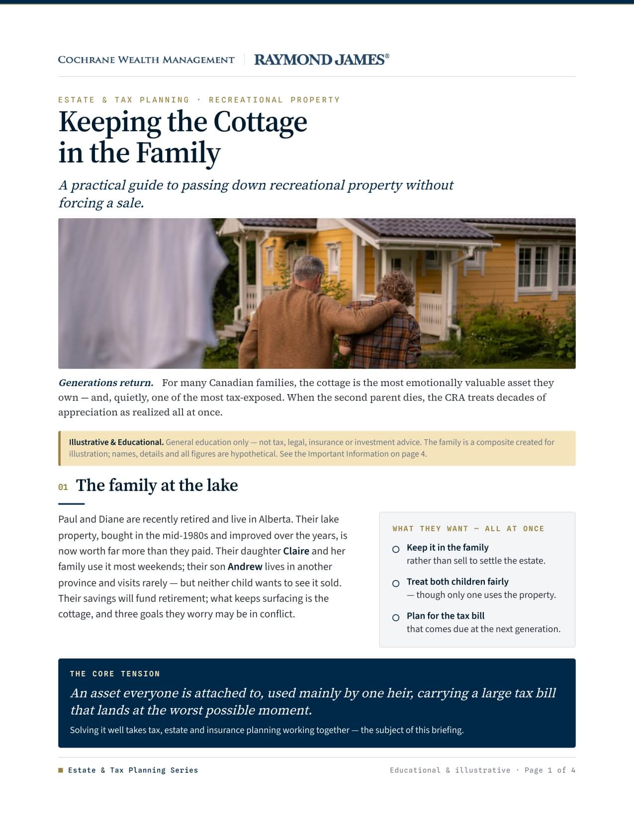 Keeping the Cottage in the Family
